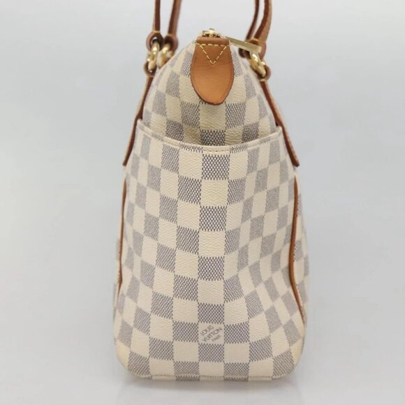 LOUIS VUITTON Damier Azur Totally PM Tote Bag N51261 LV Auth 138211 - Picture 6 of 16